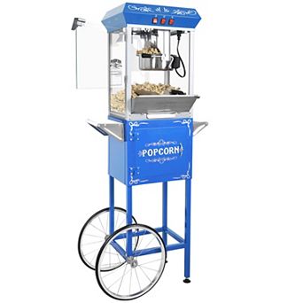 Foundation 8oz Popcorn Machine with Cart by Great Northern Popcorn