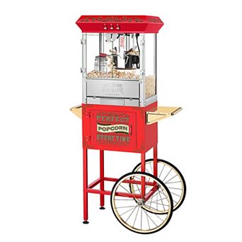 Perfect Popper 10oz Popcorn Machine with Cart by Great Northern Popcorn