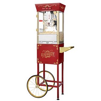 8oz Matinee Popcorn Machine with Cart by Great Northern Popcorn