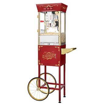 8oz Matinee Popcorn Machine with Cart by Great Northern Popcorn