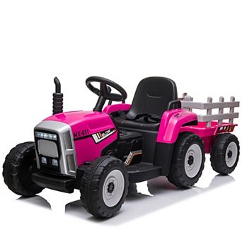 12V Kids Ride On Car Truck, 3-6 Years, with Remote Control, LED Headlights, Music Player&USB Port
