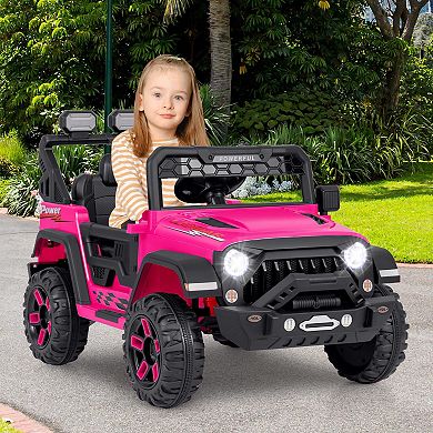 12v Kids Electric Ride-on Truck With Remote Control & Music