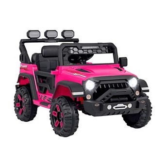 12v Kids Electric Ride-on Truck With Remote Control & Music