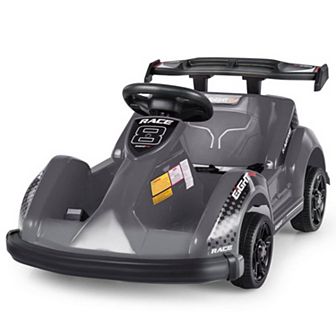 6v Kids Ride-on Go-kart With Remote Control & Safety Belt