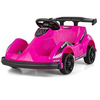 6v Kids Ride-on Go-kart With Remote Control & Safety Belt