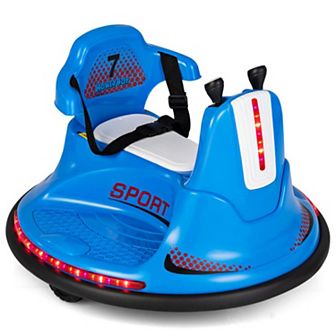 12v Kids Ride-on Bumper Car With Remote Control, Lights & Music