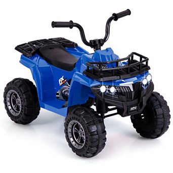 6v Kids Ride-on Electric Atv With Led Headlights & Mp3 Player