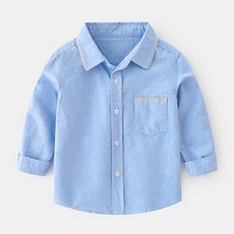 Baby & Toddler Boys Chambray Button-Up Shirt