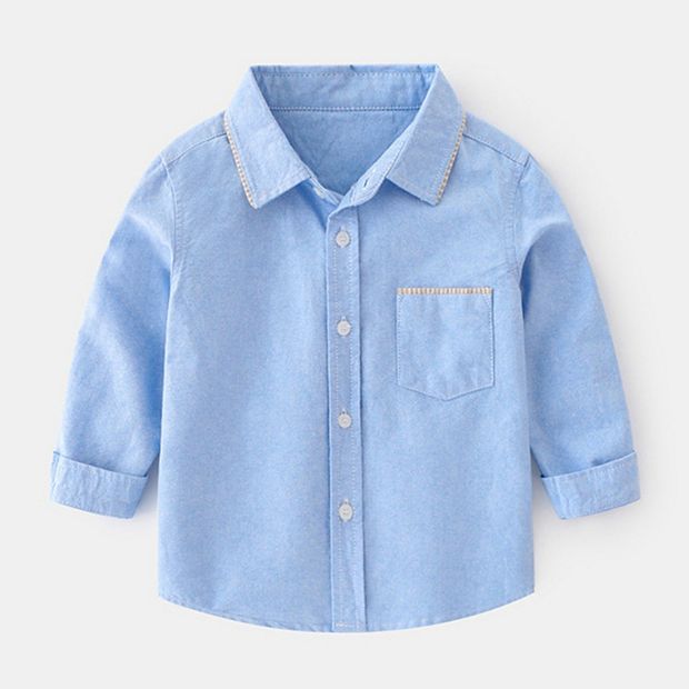 Baby & Toddler Boys Chambray Button-Up Shirt