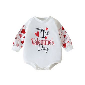Baby's First Valentine's Day Bodysuit