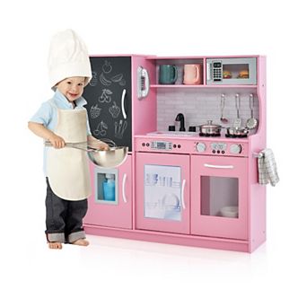 Toddler Kitchen Pretend Play Toys For Boys And Girls 3-6 Years Old