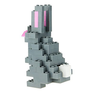 Building Bricks & Blocks Set, Bunny Decoration & Toy for Baskets, 73 Pieces