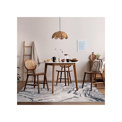 Luxe Weavers Marble Swirl Area Rug