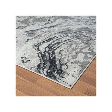 Luxe Weavers Marble Swirl Area Rug