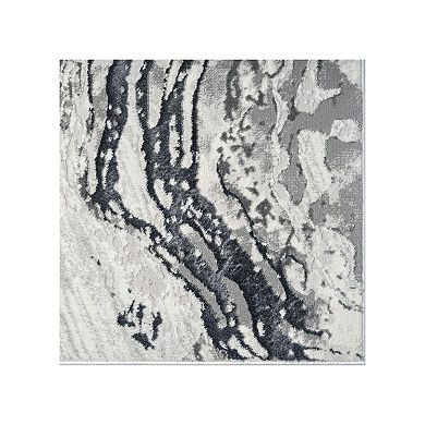 Luxe Weavers Marble Swirl Area Rug