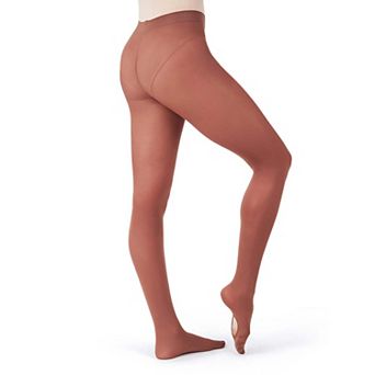 Capezio Ultra Soft Self Knit Waistband Transition Tight - Toddler