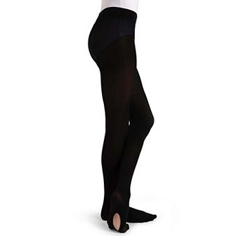 Capezio Ultra Soft Self Knit Waistband Transition Tight - Child