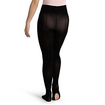 Capezio Ultra Soft Transition Tight with Back Seam - Adult
