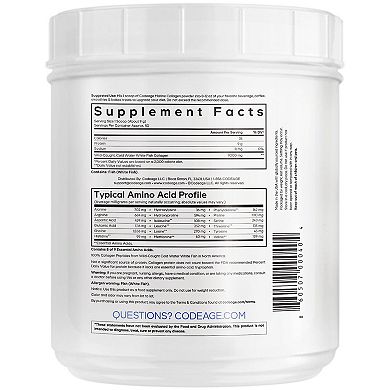 Codeage Marine Collagen Protein Powder Supplement 15.87 oz