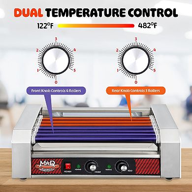 9-Roller Hot Dog Machine by Great Northern Popcorn