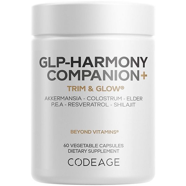 glp 1 companion supplement Codeage GLP-Harmony Companion Supplement -GLP-1 Agonist Support 60 ct