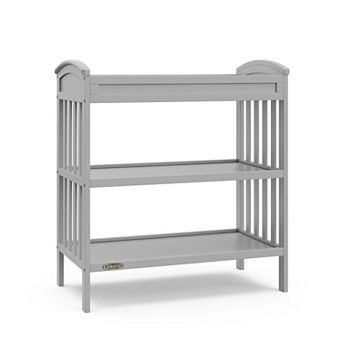 Graco Benton Changing Table with Water-Resistant Changing Pad & Storage Shelves