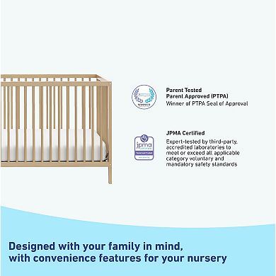 Graco Teddi 5-in-1 Convertible Crib