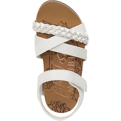 Girls' Blowfish Malibu Gaia-T Strappy Faux Leather Sandals