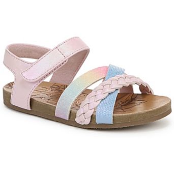 Girls' Blowfish Malibu Gaia-T Strappy Faux Leather Sandals