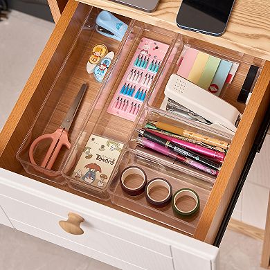 Sorbus 5-Piece Office Drawer Organizer Set