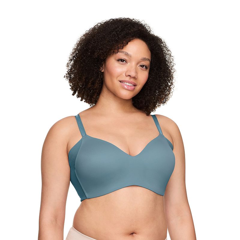 Warners No Side Effects® Underarm-Smoothing Wireless Bra RM3061A, Women's, Size: 36 A, Grey