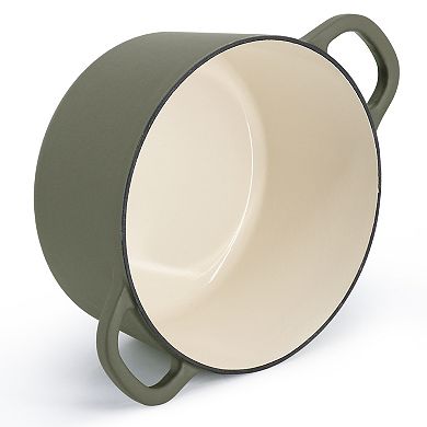 5 Quart Enameled Cast Iron Dutch Oven