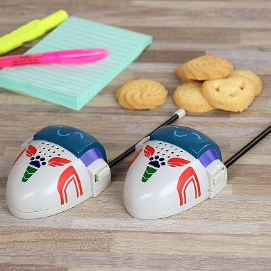 2 Piece Molded PJ Robot Walkie Talkie Set in Multi-Color