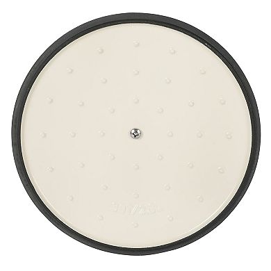 3 Quart Enameled Cast Iron Saucepan with Lid