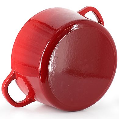 6 Quart Enameled Cast Iron Dutch Oven