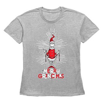 Women's Dr. Seuss Merry Grinchmas Graphic Tee