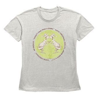 Women's Dr. Seuss Grinch Maybe Christmas Doesn't Come From A Store Graphic Tee