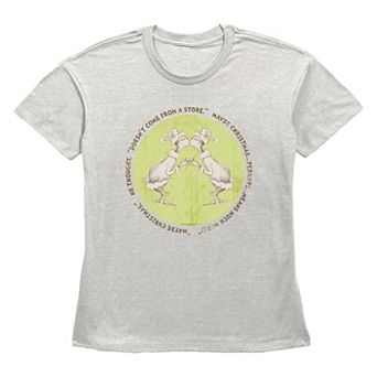 Women's Dr. Seuss Grinch Maybe Christmas Doesn't Come From A Store Graphic Tee