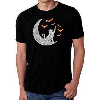 Lunar Bats - Men's Premium Blend Word Art T-shirt