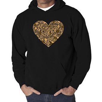 Fall Vibes - Men's Word Art Hooded Sweatshirt