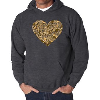 Fall Vibes - Men's Word Art Hooded Sweatshirt
