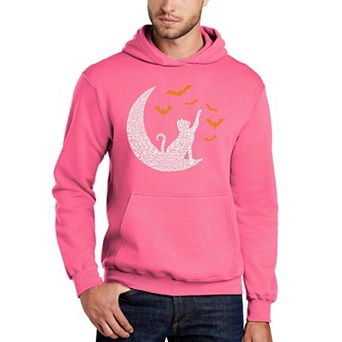Lunar Bats - Men's Word Art Hooded Sweatshirt