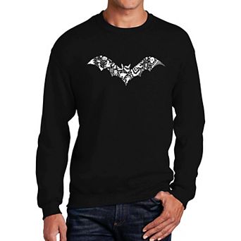Bat Pics - Men's Word Art Crewneck Sweatshirt