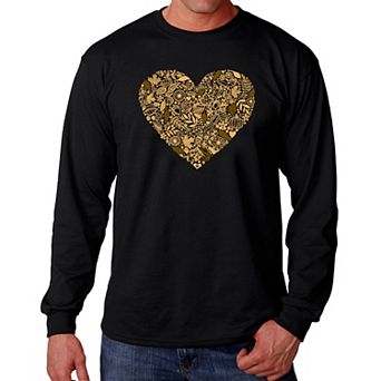 Fall Vibes - Men's Word Art Long Sleeve T-shirt
