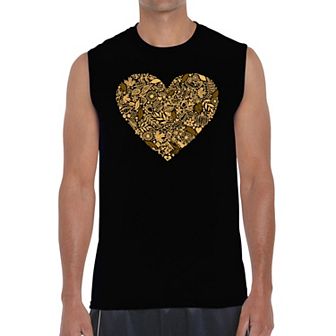 Fall Vibes - Men's Word Art Sleeveless T-shirt