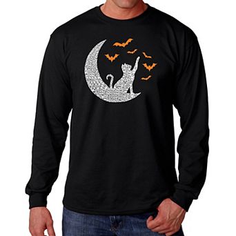 Lunar Bats - Men's Word Art Long Sleeve T-shirt