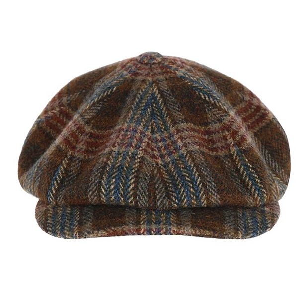 Wigens Men s Retro Newsboy Cap with Curved Peak