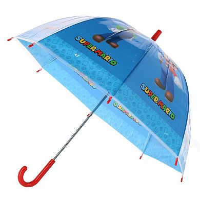 Textiel Trade Kids' Super Mario and Luigi Stick Umbrella