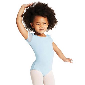 Capezio Puff Sleeve Keyhole Back Leotard