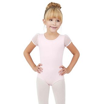Capezio Puff Sleeve Keyhole Back Leotard